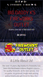 Mobile Screenshot of bigdaddyksfireworksoutlet.com